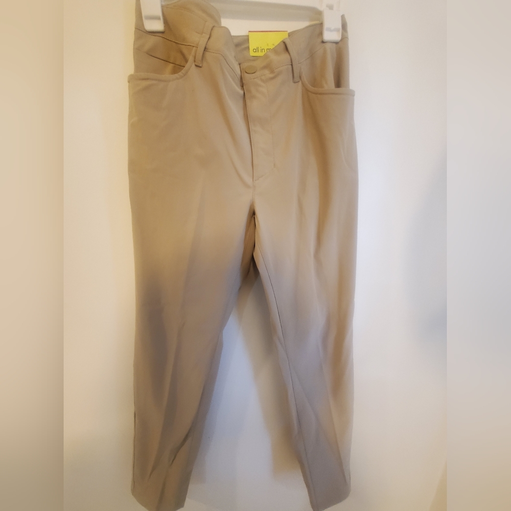 All In Motion Golf Pants - 30 x 30 - Beige